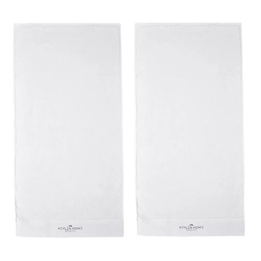 Set of 2 Large Bath Towels – 55.5